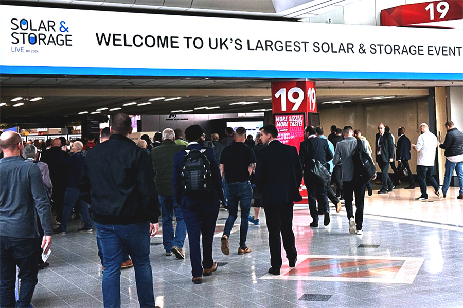 Solar panel installation