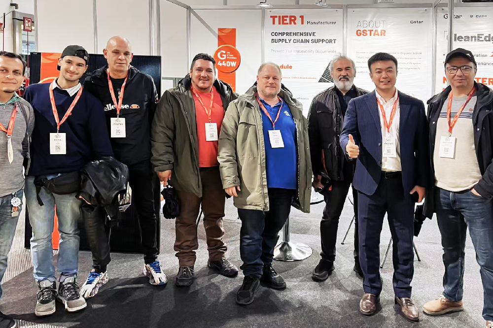 Gstar Showcases PV Solution at Solar & Storage Live Barcelona 2024